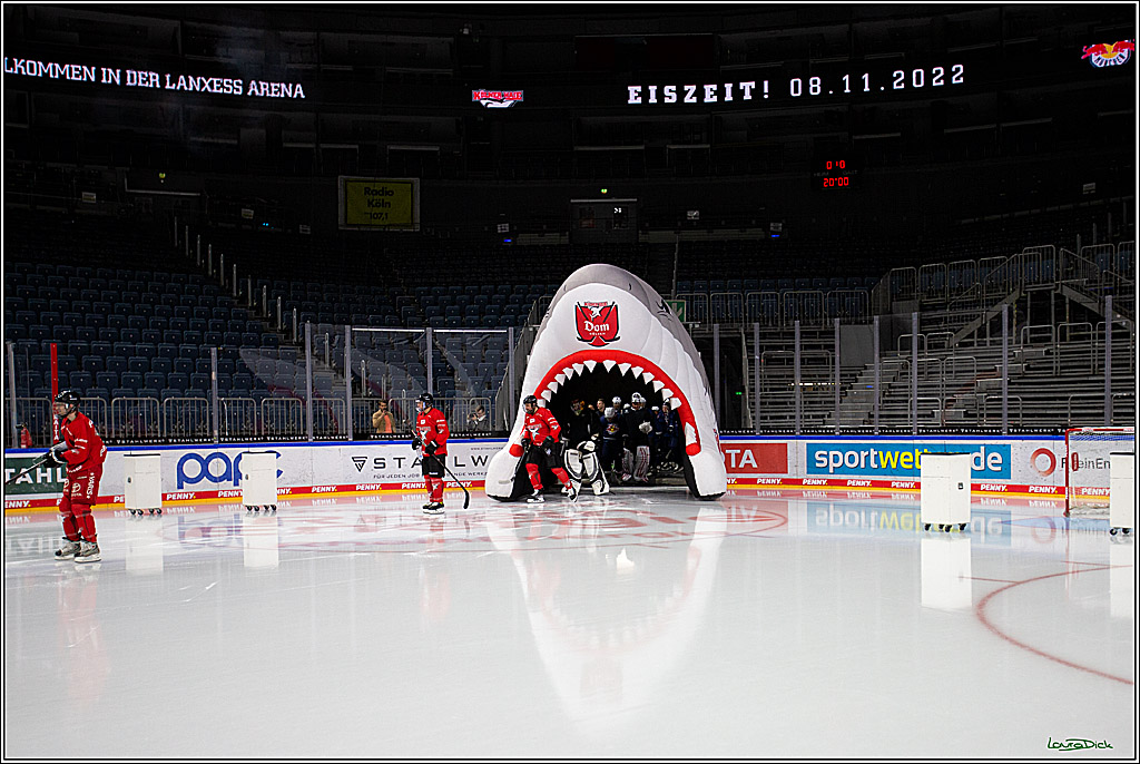 PENNY DEL; Koelner Haie- Red BUll Muenchen Sponsorenspiel; Koeln, 08.11.2022